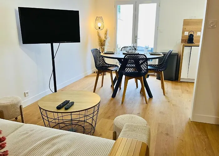 Le Cocon Sablais - 2 Bedrooms - Garage - Plancha 度假居 *
