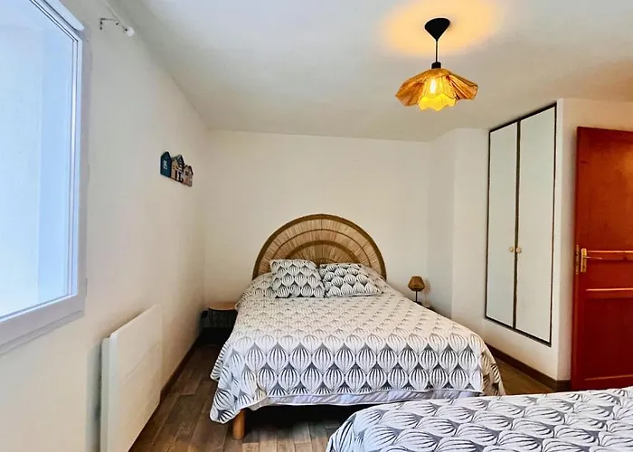 度假居 Le Cocon Sablais - 2 Bedrooms - Garage - Plancha 莱萨布勒-多洛讷