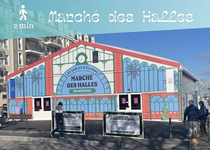 Le Cocon Sablais - 2 Bedrooms - Garage - Plancha 度假居